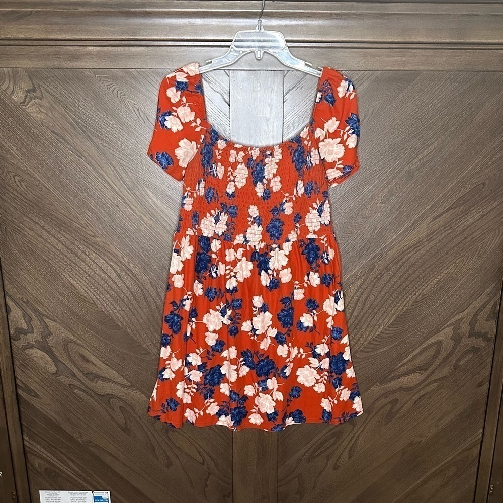 Derek Heart Floral Off The Shoulder Dress Size L